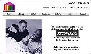 G&L Bank front page