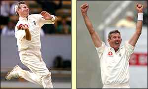 Andrew Caddick was in fine form for England, but along with the rest of England's bowlers he was frustrated by Nathan Astle 