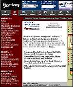 Bloomberg website