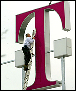 Deutsche Telekom sign 