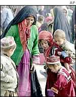 Refugees in northern Afghanistan