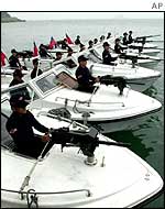 Taiwan frogmen