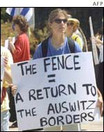Israeli protester