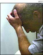A relative waits for news at Barcelona airport