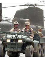 US troops in Afghanistan