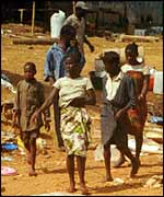 Displaced children 