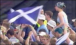 T in the Park crowd
