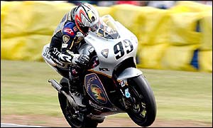Jeremy McWilliams suffered another disappointment at the British GP