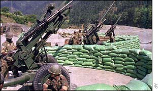 Indian troops