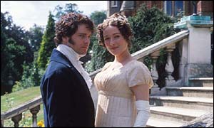 Scene from BBC drama Pride and Prejudice