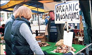 organic stall