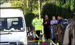 Scene of Dickson shooting