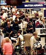 BA check-in