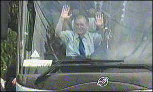 Romanian President Ion Iliescu