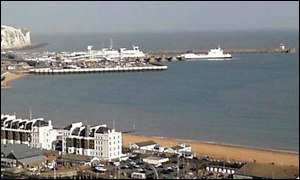 Dover coastline