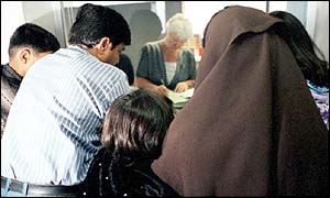 Asylum claims process