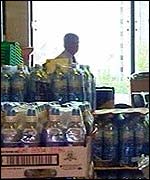 Bottled water 