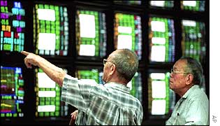 Investors in Taipei