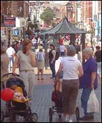 Barrow shoppers