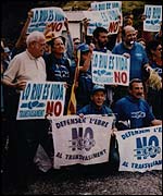 Protesters