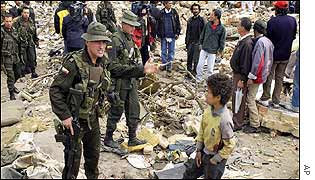 Damage in Bogota