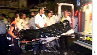 Victim of Tel Aviv double suicide bombing