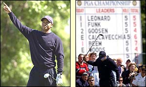 Tiger Woods has a round of 72 to finish on four under par