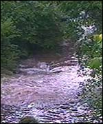 The river Sychryd
