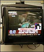 TV with alert
