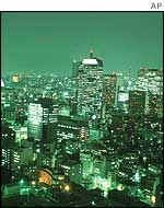 Tokyo at night