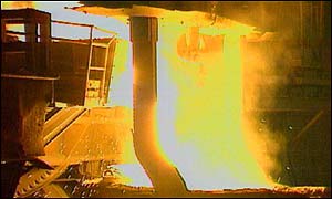 Steel factory
