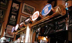 Beer taps