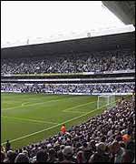 The pitch at White Hart Lane