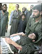 Injured policeman
