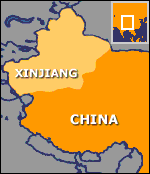 Map of Xinjiang