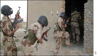 Anti-terrorist training