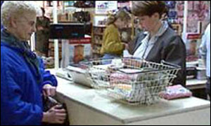 People shopping