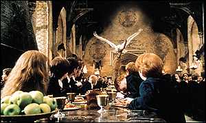 Scene from Harry Potter