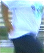 obese boy running 