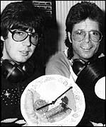 Mike Read and Cliff Richard