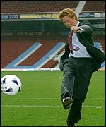 Harry at Upton Park