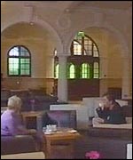 Morgans hotel lobby