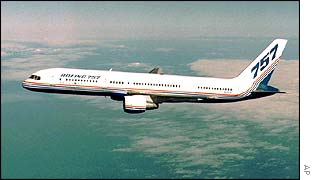 A Boeing 757