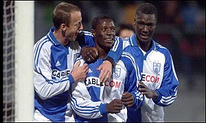 Mwaruwari scores for Auxerre