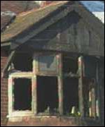 Scene of the fire