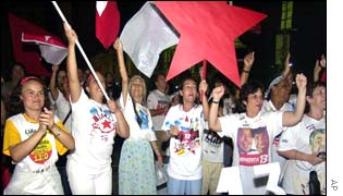 Lula supporters