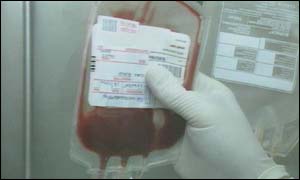 Bag of blood