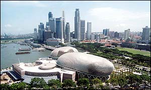 Esplanade waterfront arts complex (photo: Esplanade Co. Ltd)