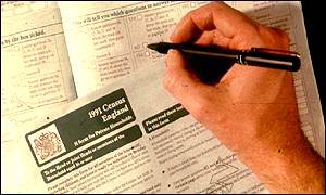 Census form graphic