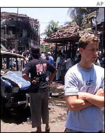 Bomb scene 